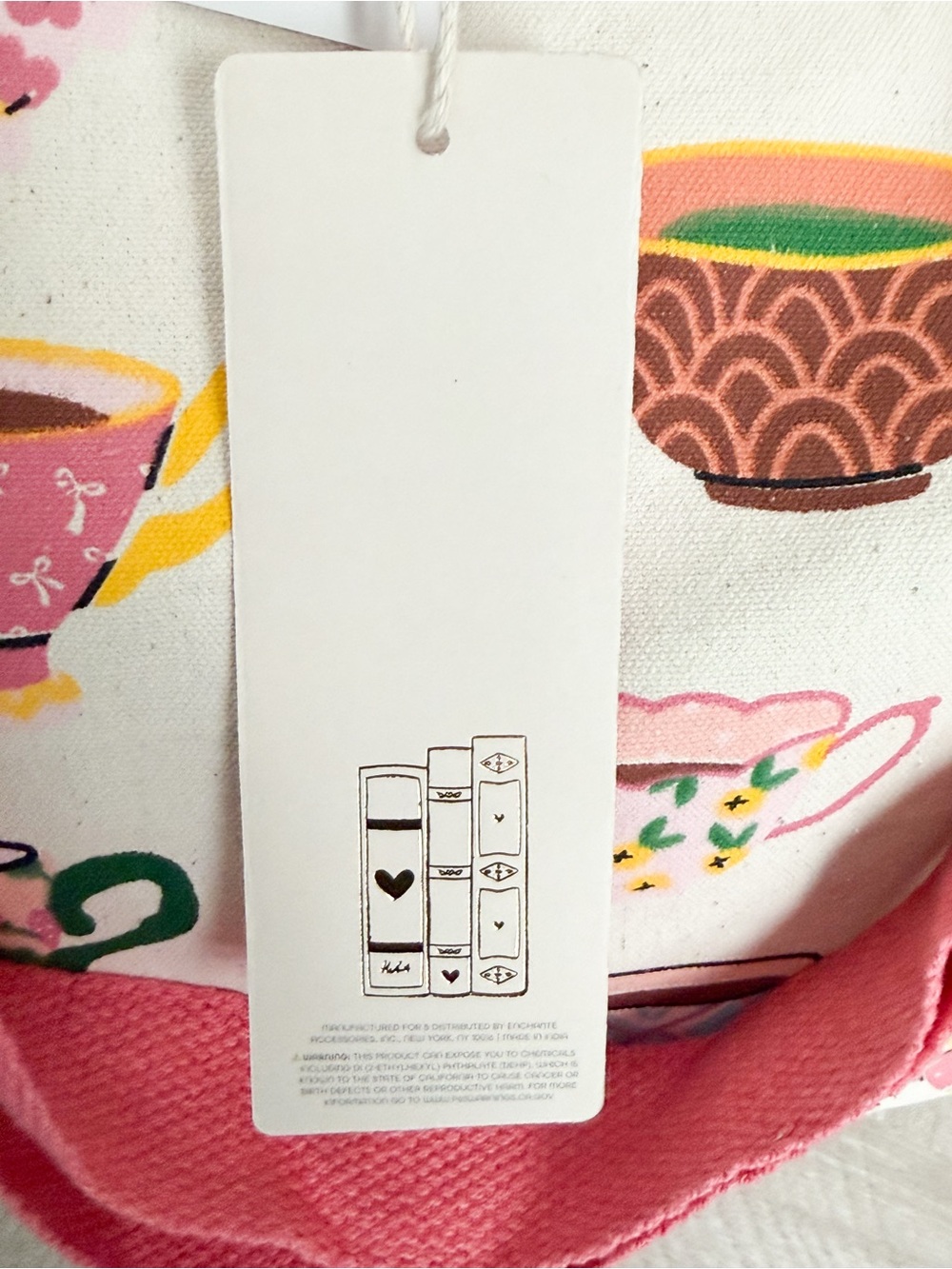 Coffee Lover Gift Set Tote, Lip Balm Duo, Charms & Bookmark NWT - Picture 12 of 13